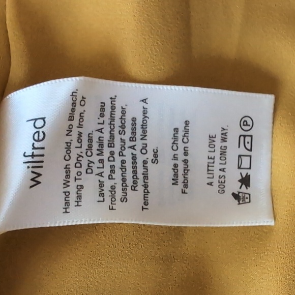 🌸 ARITZIA WILFRED DRESS NWOT - Picture 7 of 14